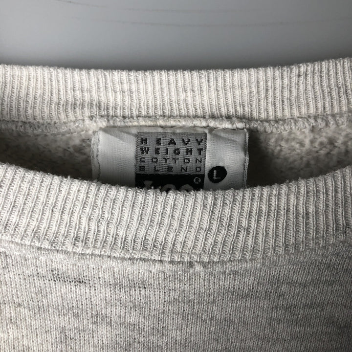 Vintage 90'S Lee Black Loon Animal Pattern Sweatshirt, Made in USA, Men's Size L cotton gray type Vintage Second Hand