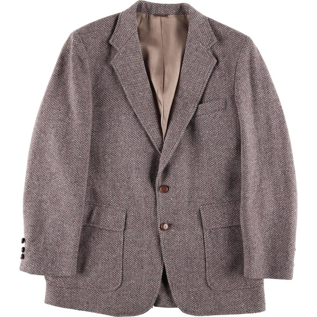 Vintage 1980'S Levi's Tailored Classics colored nep wool tailored jacket, men's size M wool brown type Vintage Second Hand