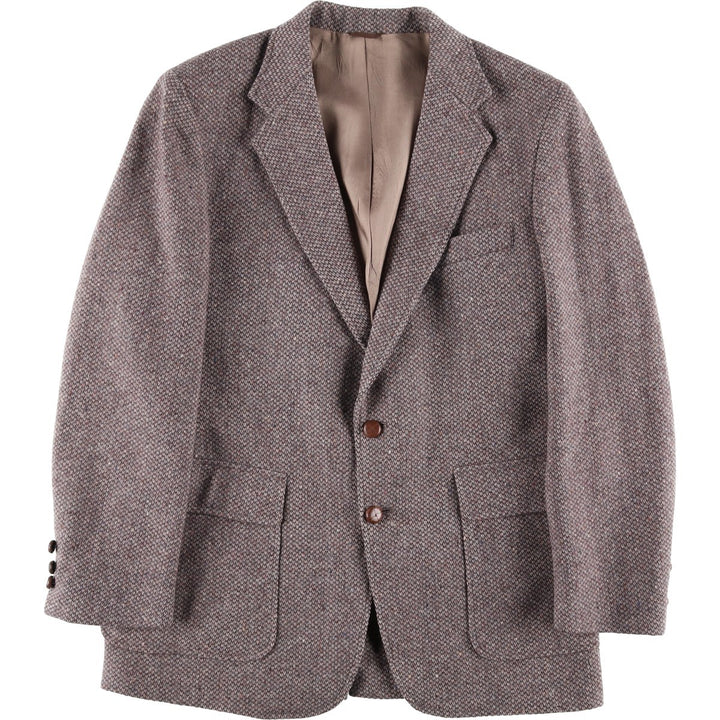 Vintage 1980'S Levi's Tailored Classics colored nep wool tailored jacket, men's size M wool brown type Vintage Second Hand