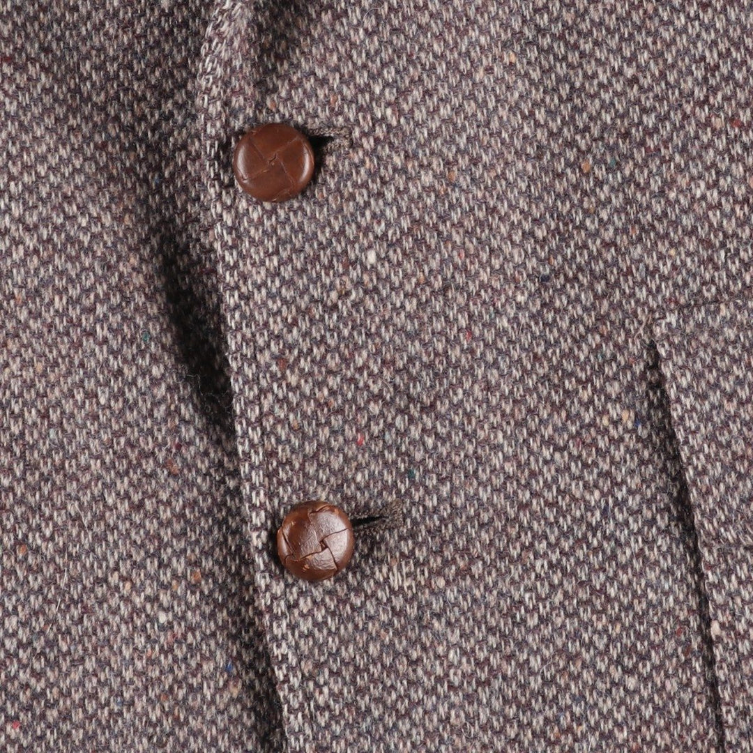 Vintage 1980'S Levi's Tailored Classics colored nep wool tailored jacket, men's size M wool brown type Vintage Second Hand