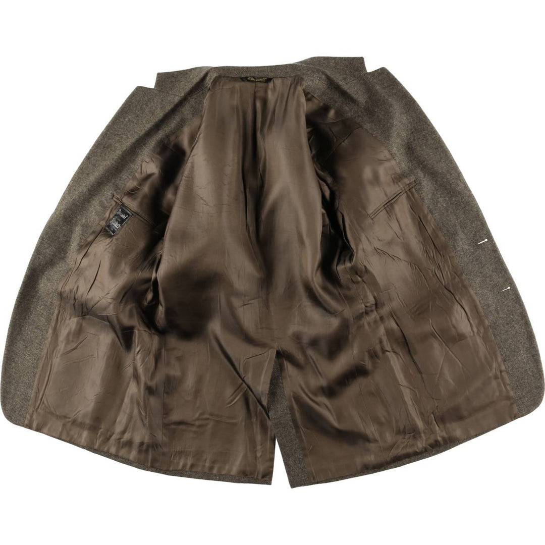 Doncaster wool tailored jacket, made in the USA, size L (men's) wool brown type Vintage Second Hand