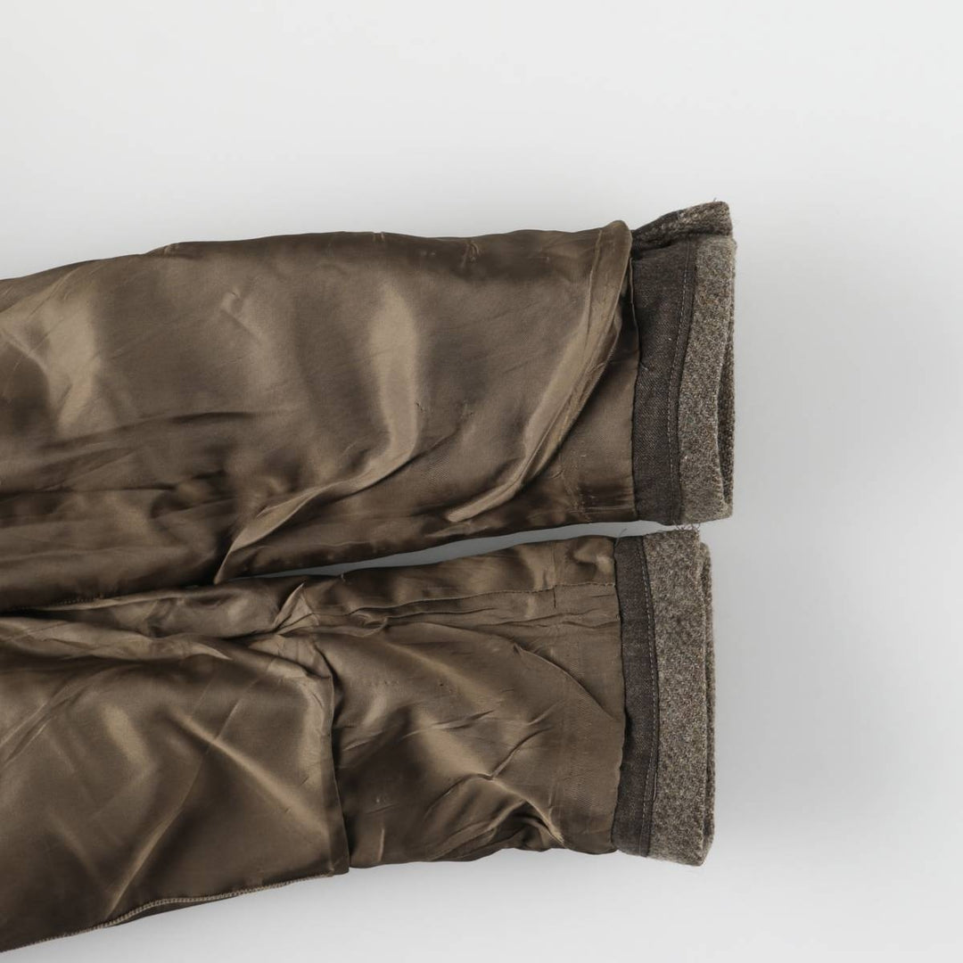Doncaster wool tailored jacket, made in the USA, size L (men's) wool brown type Vintage Second Hand