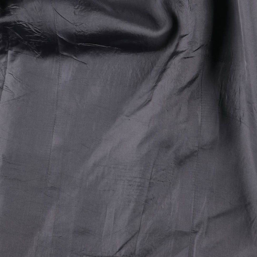 Hugo Boss Check Pattern Wool Tailored Jacket, Men's Size L wool Charcoal Vintage Second Hand