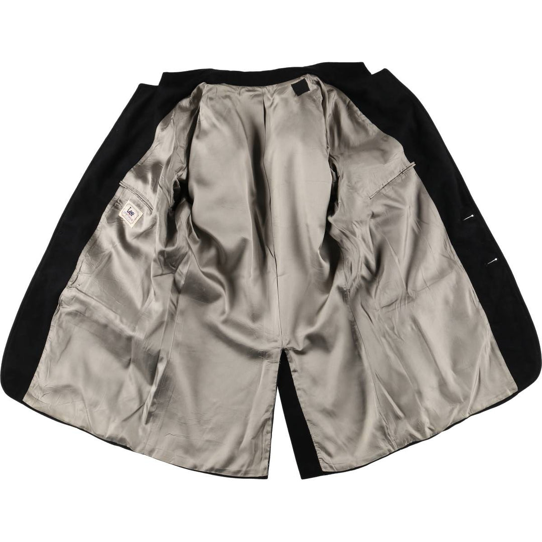 Vintage 1990'S Lee tailored jacket, made in the USA, size M, men's polyester black type Vintage Second Hand