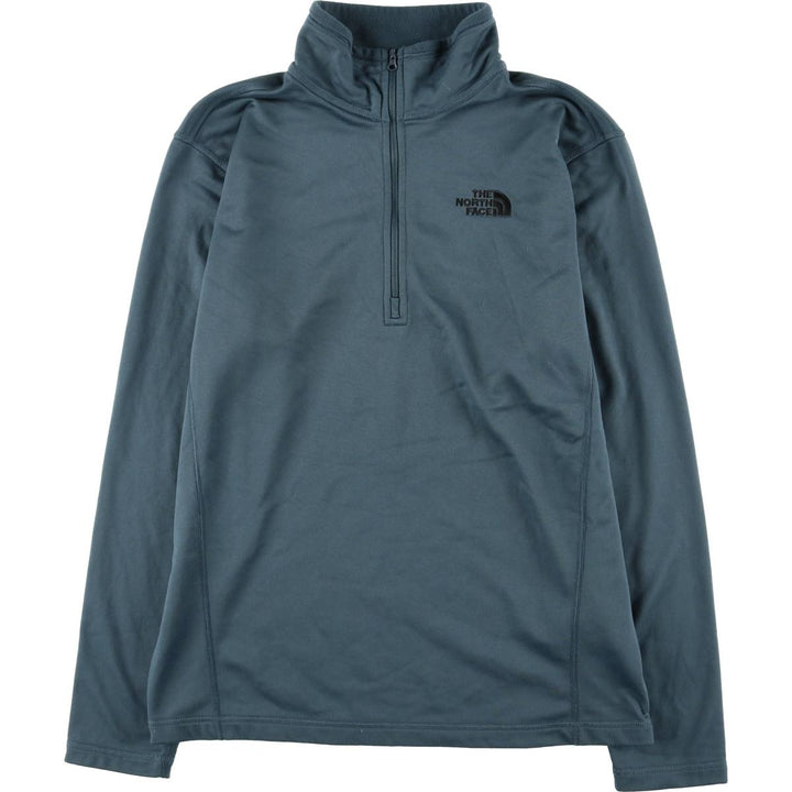 The North Face Half-Zip Fleece Pullover, Men's Size M polyester blue type Vintage Second Hand