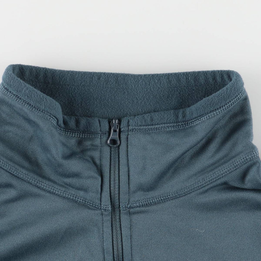 The North Face Half-Zip Fleece Pullover, Men's Size M polyester blue type Vintage Second Hand
