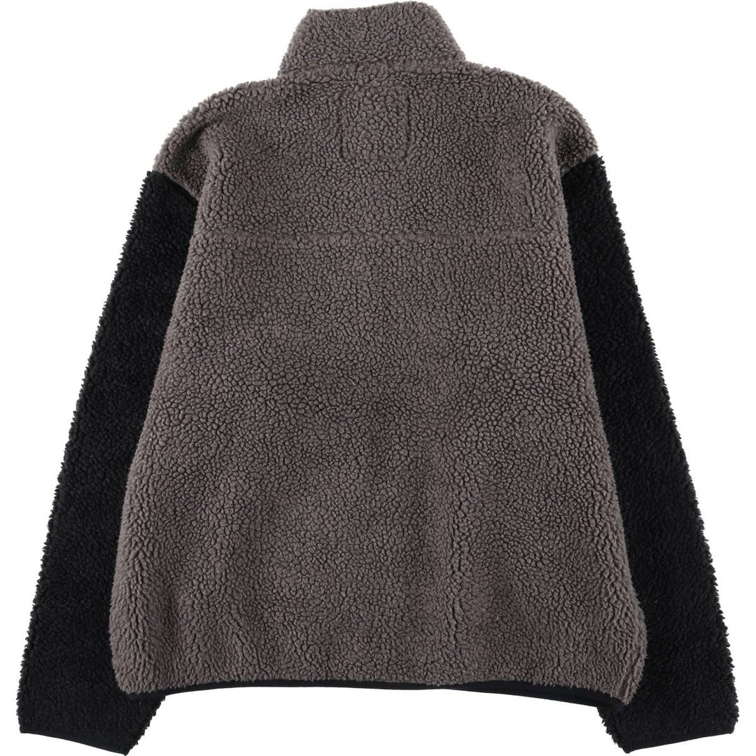 Arcminute Fleece Jacket Men's XL polyester gray type Vintage Second Hand