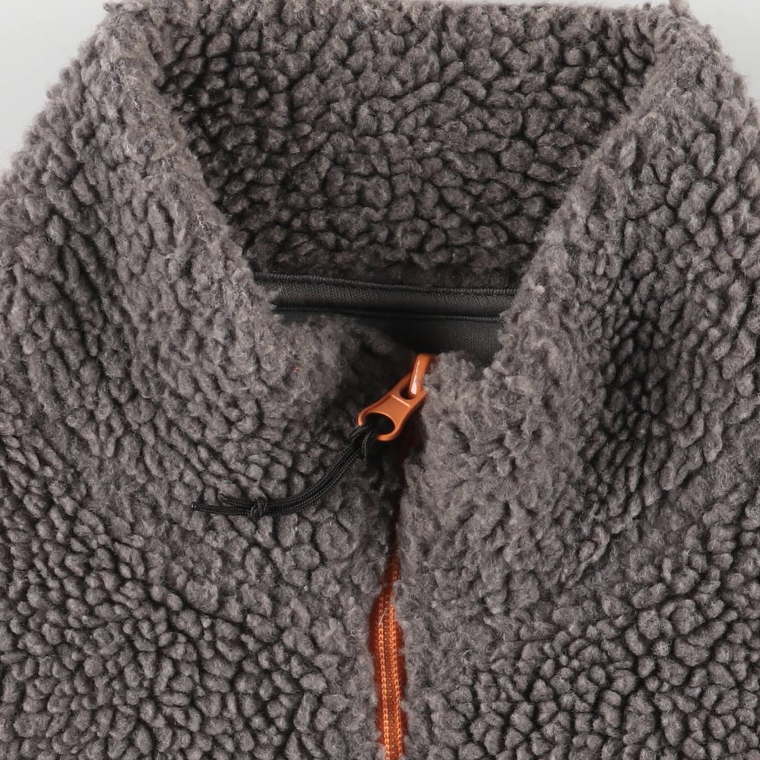 Arcminute Fleece Jacket Men's XL polyester gray type Vintage Second Hand