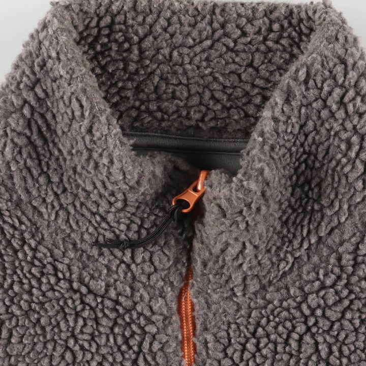 Arcminute Fleece Jacket Men's XL polyester gray type Vintage Second Hand