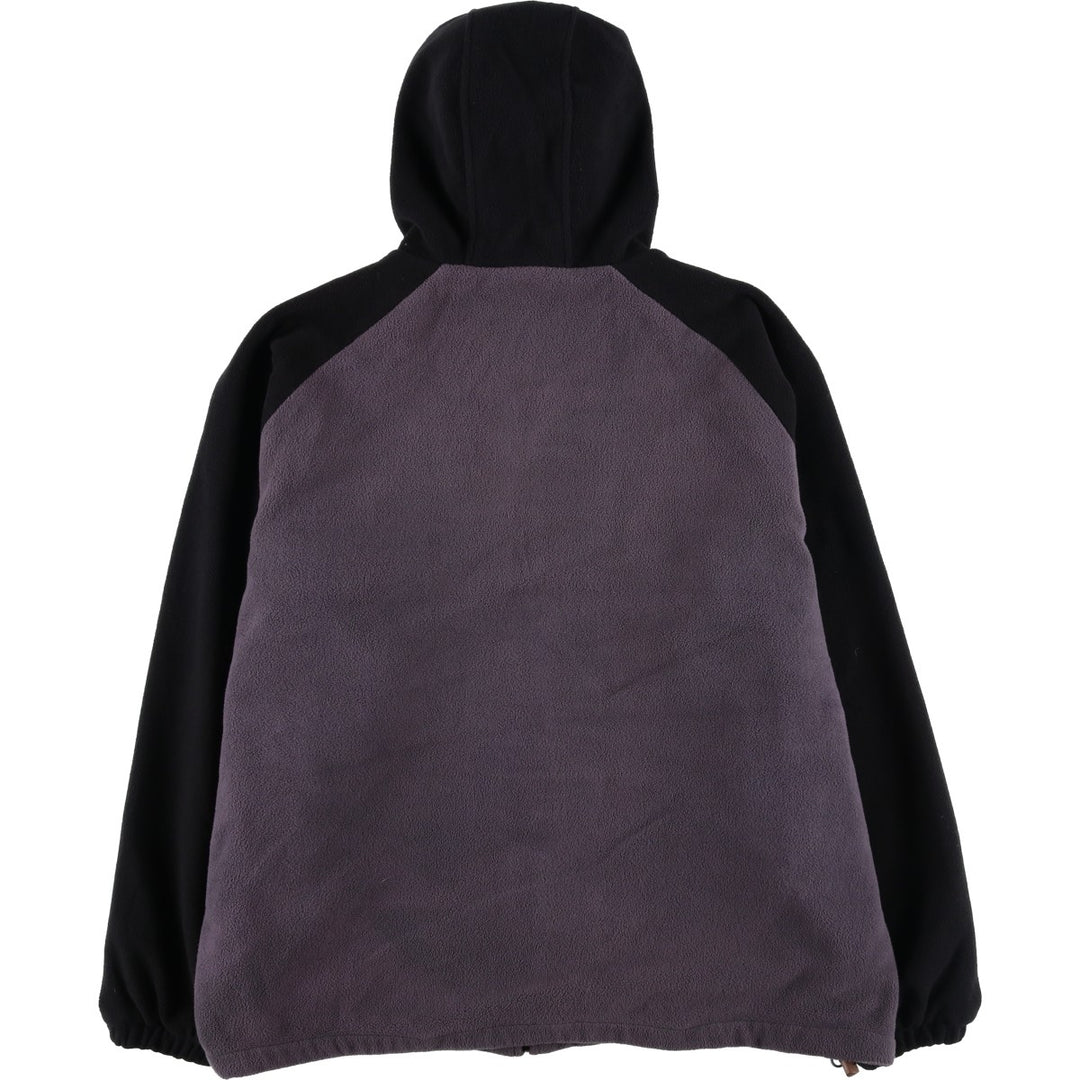 NFL PITTSBURGH STEELERS Pittsburgh Steelers Fleece Full-Zip Hoodie, Men's Size L polyester gray type Vintage Second Hand