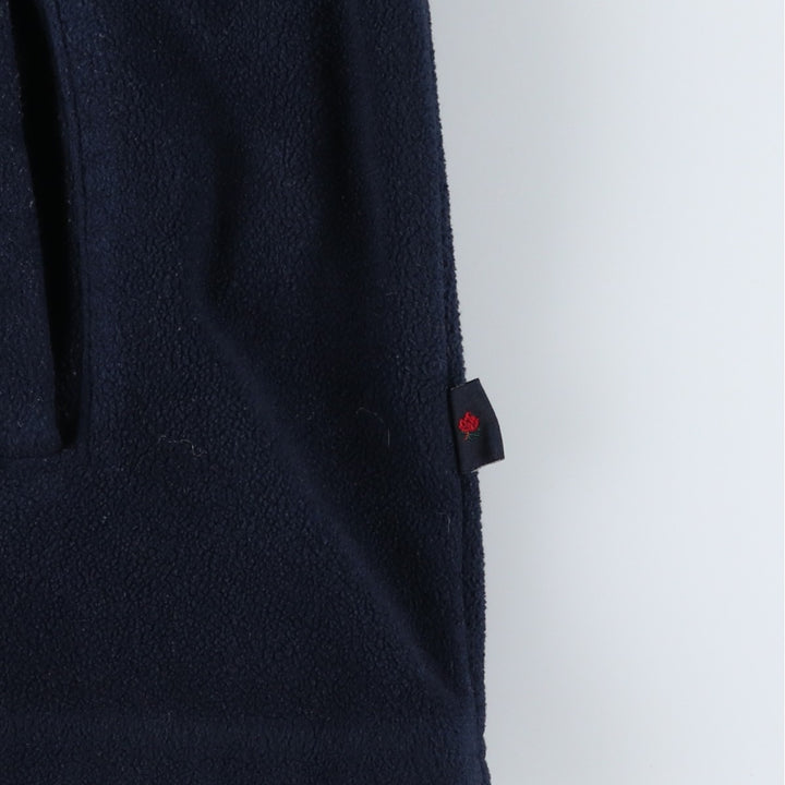 ENGLAND England National Team Floral Print Fleece Jacket Men's XXL polyester navy blue type Vintage Second Hand