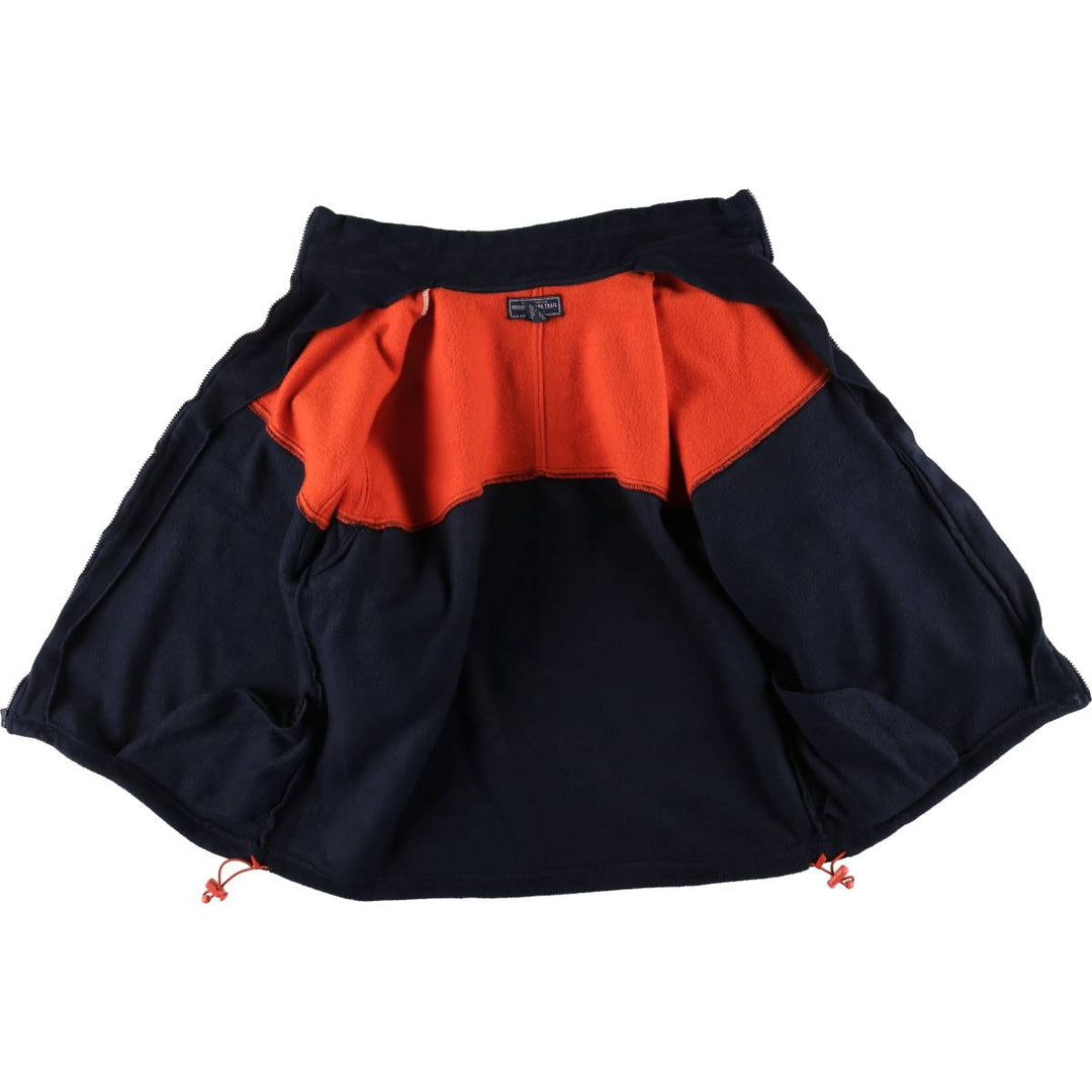 SUSQUEHANNA TRAIL Fleece Jacket, Men's Size L polyester orange type Vintage Second Hand