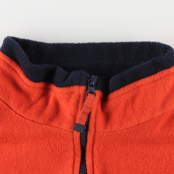 SUSQUEHANNA TRAIL Fleece Jacket, Men's Size L polyester orange type Vintage Second Hand