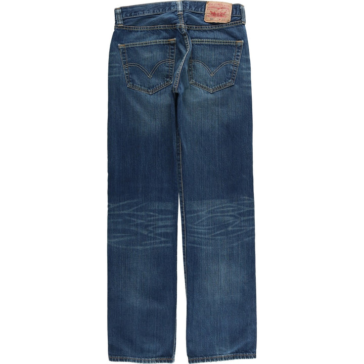Levi's 501 straight denim pants for men, equivalent to w29 cotton blue type Vintage Second Hand