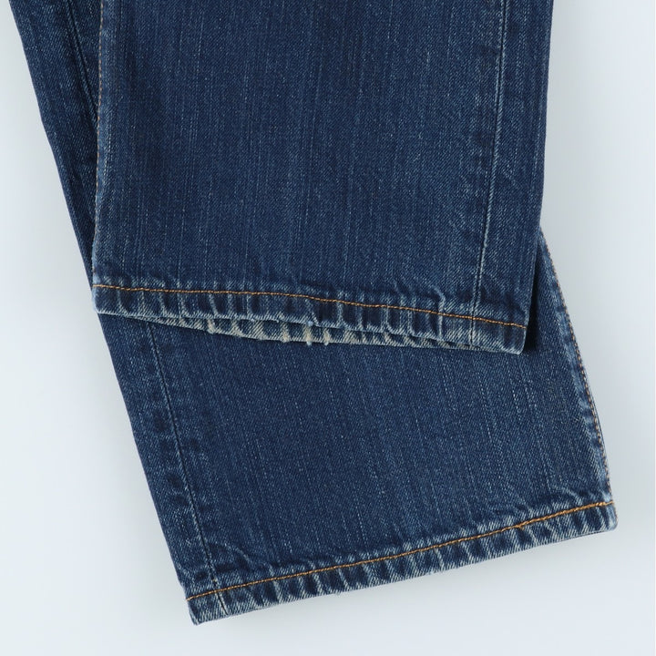 Levi's 501 straight denim pants for men, equivalent to w29 cotton blue type Vintage Second Hand