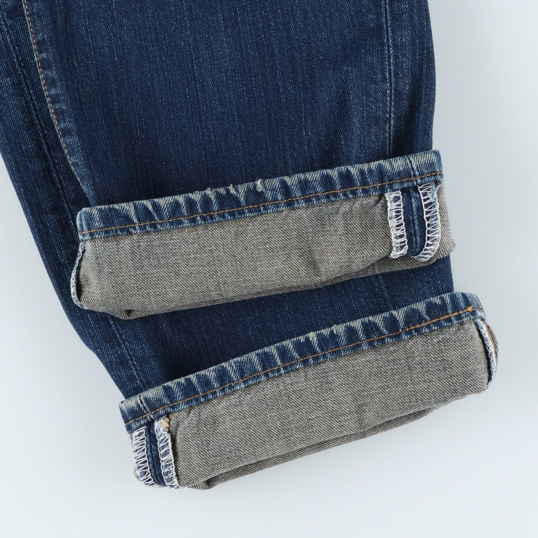 Levi's 501 straight denim pants for men, equivalent to w29 cotton blue type Vintage Second Hand