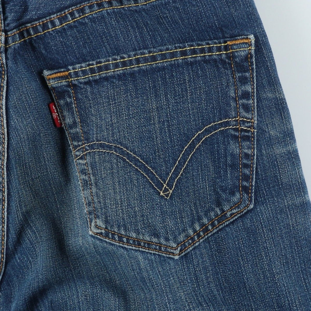 Levi's 501 straight denim pants for men, equivalent to w29 cotton blue type Vintage Second Hand