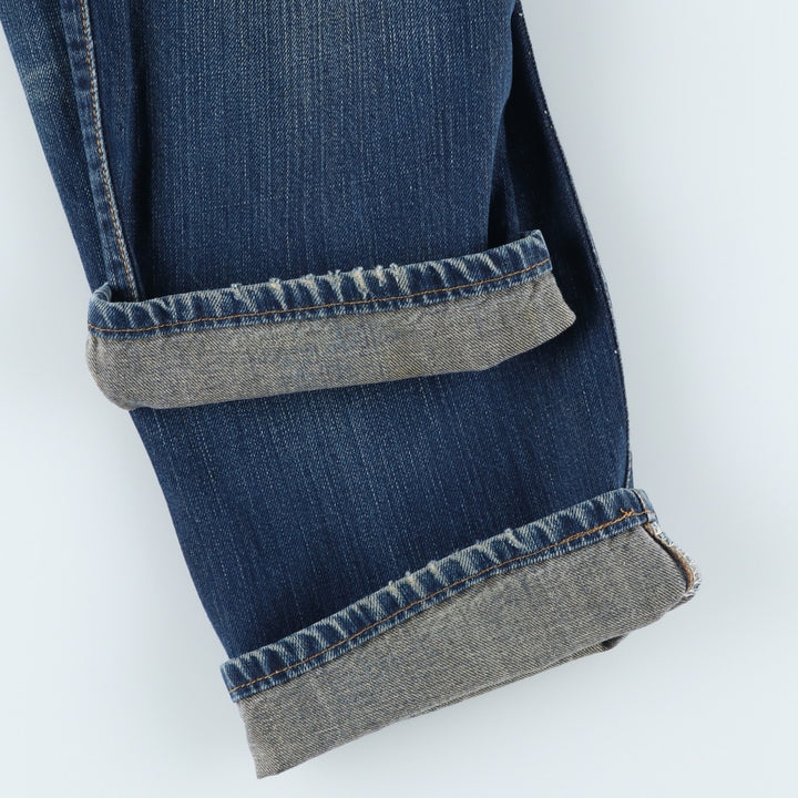 Levi's 501 straight denim pants for men, equivalent to w29 cotton blue type Vintage Second Hand