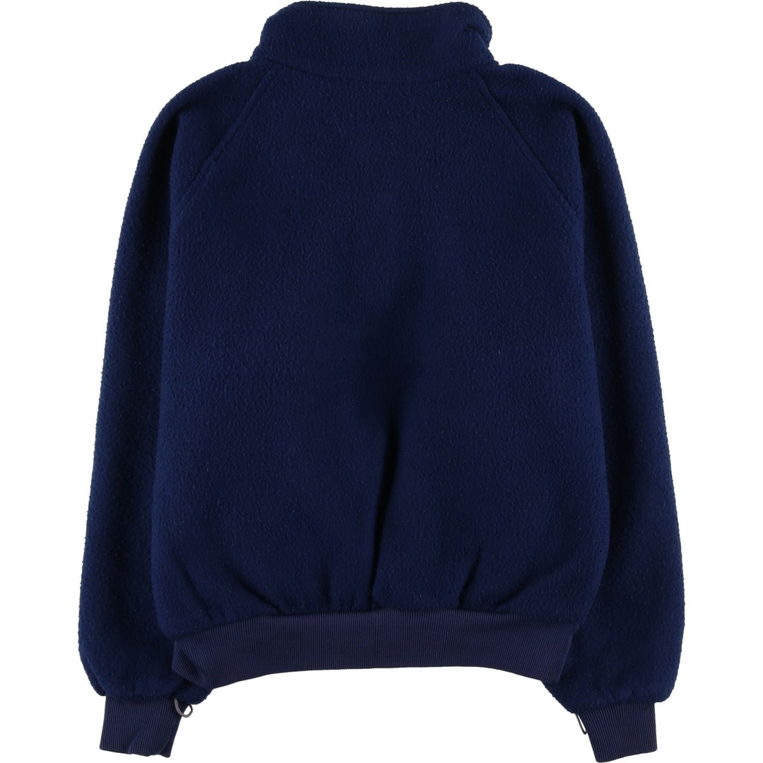 90'S Vintage Columbia Fleece Jacket, Made in USA, Men's Size L polyester navy blue type Vintage Second Hand
