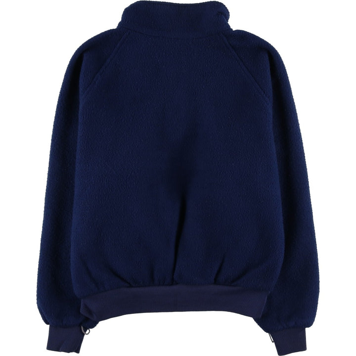 90'S Vintage Columbia Fleece Jacket, Made in USA, Men's Size L polyester navy blue type Vintage Second Hand