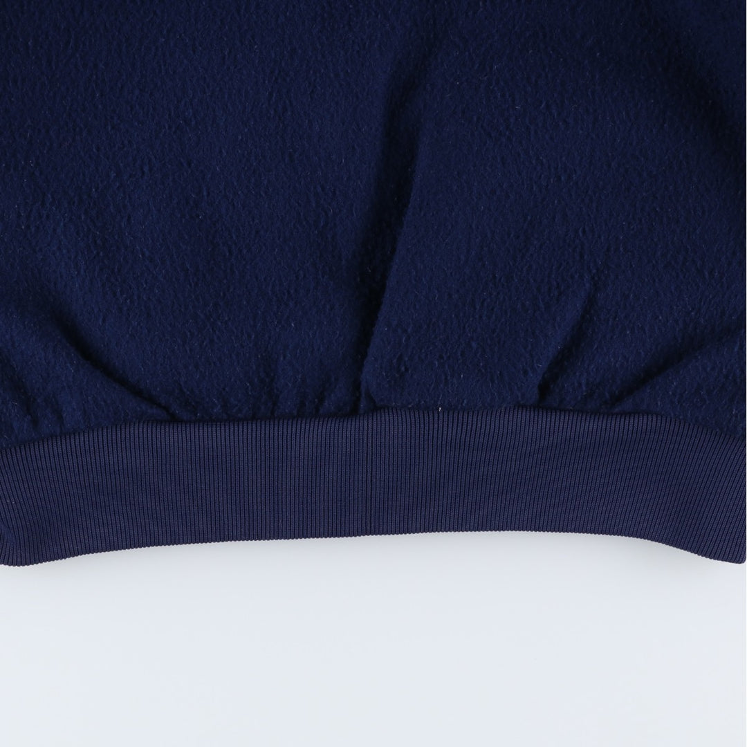 90'S Vintage Columbia Fleece Jacket, Made in USA, Men's Size L polyester navy blue type Vintage Second Hand