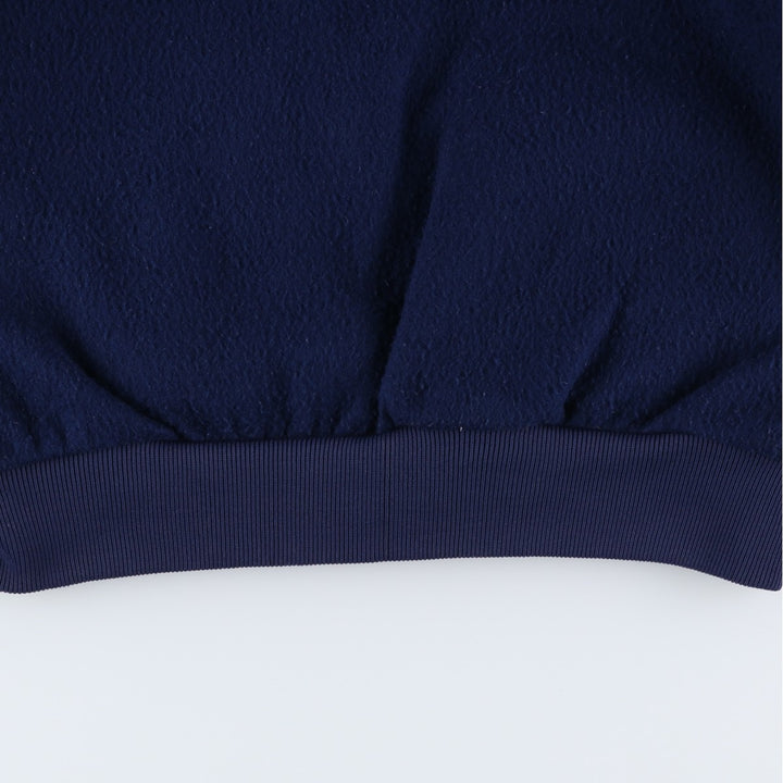 90'S Vintage Columbia Fleece Jacket, Made in USA, Men's Size L polyester navy blue type Vintage Second Hand