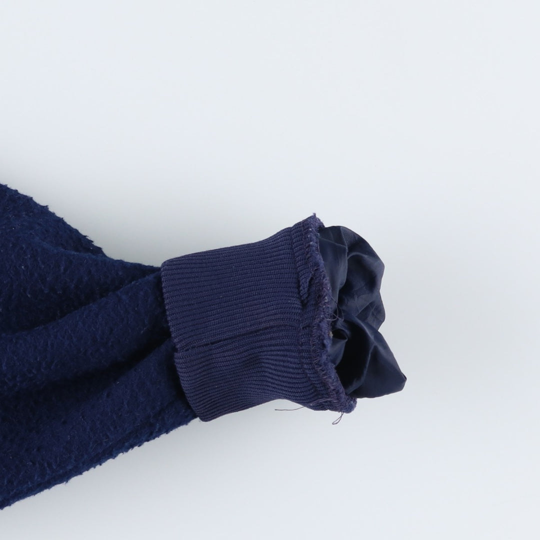 90'S Vintage Columbia Fleece Jacket, Made in USA, Men's Size L polyester navy blue type Vintage Second Hand