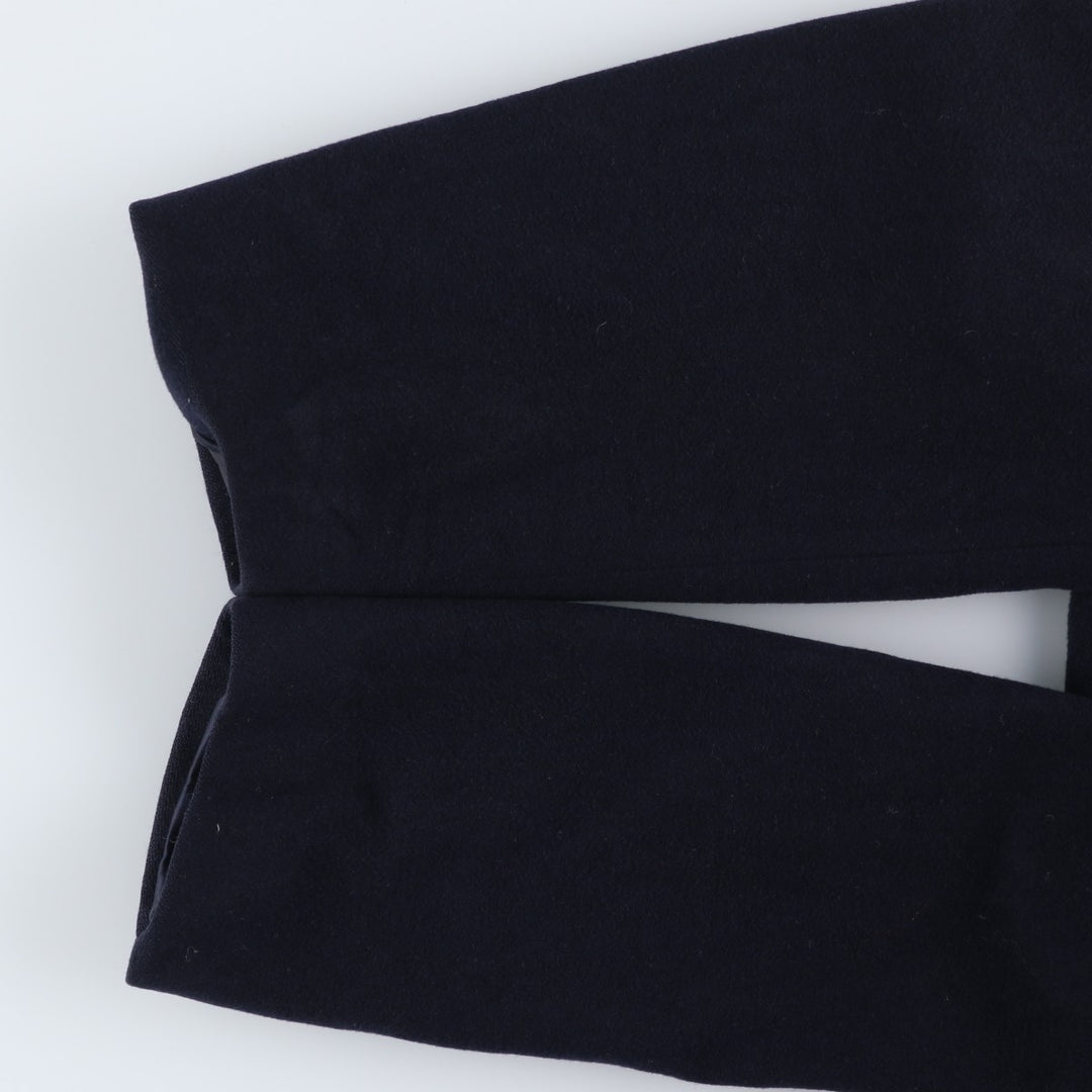 Burberry's BURBERRY LONDON cashmere-blend wool half coat, men's size XL wool navy blue type Vintage Second Hand