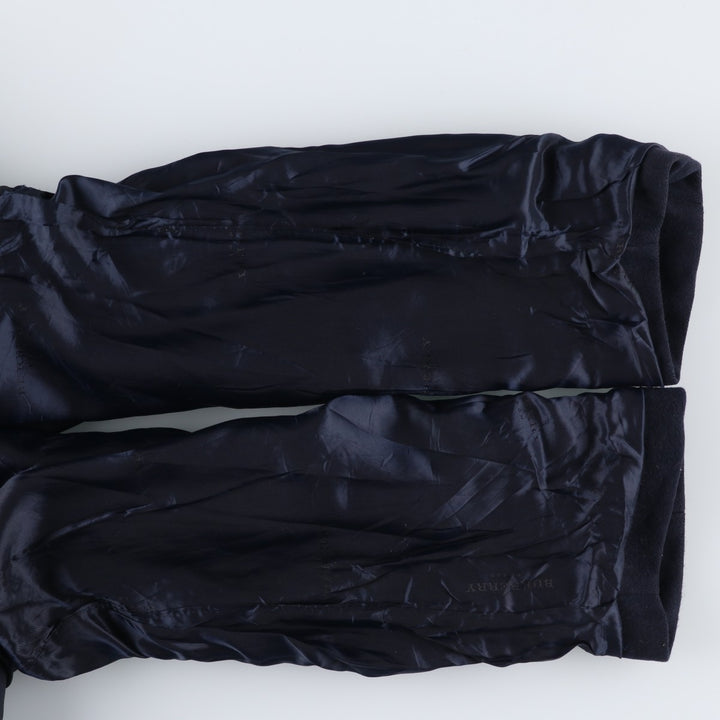 Burberry's BURBERRY LONDON cashmere-blend wool half coat, men's size XL wool navy blue type Vintage Second Hand