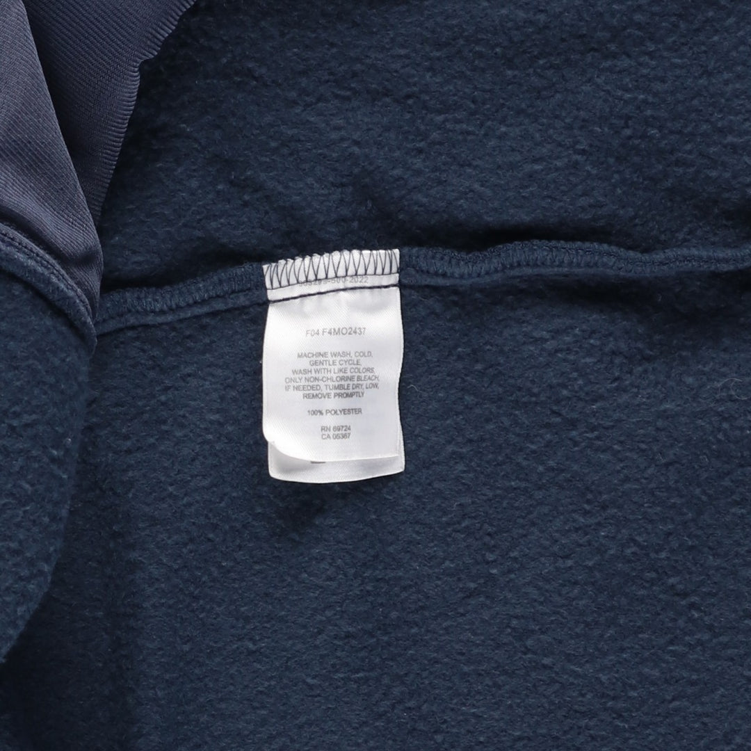 Columbia Vertex Core Interchange Fleece Jacket, Men's Size L polyester navy blue type Vintage Second Hand