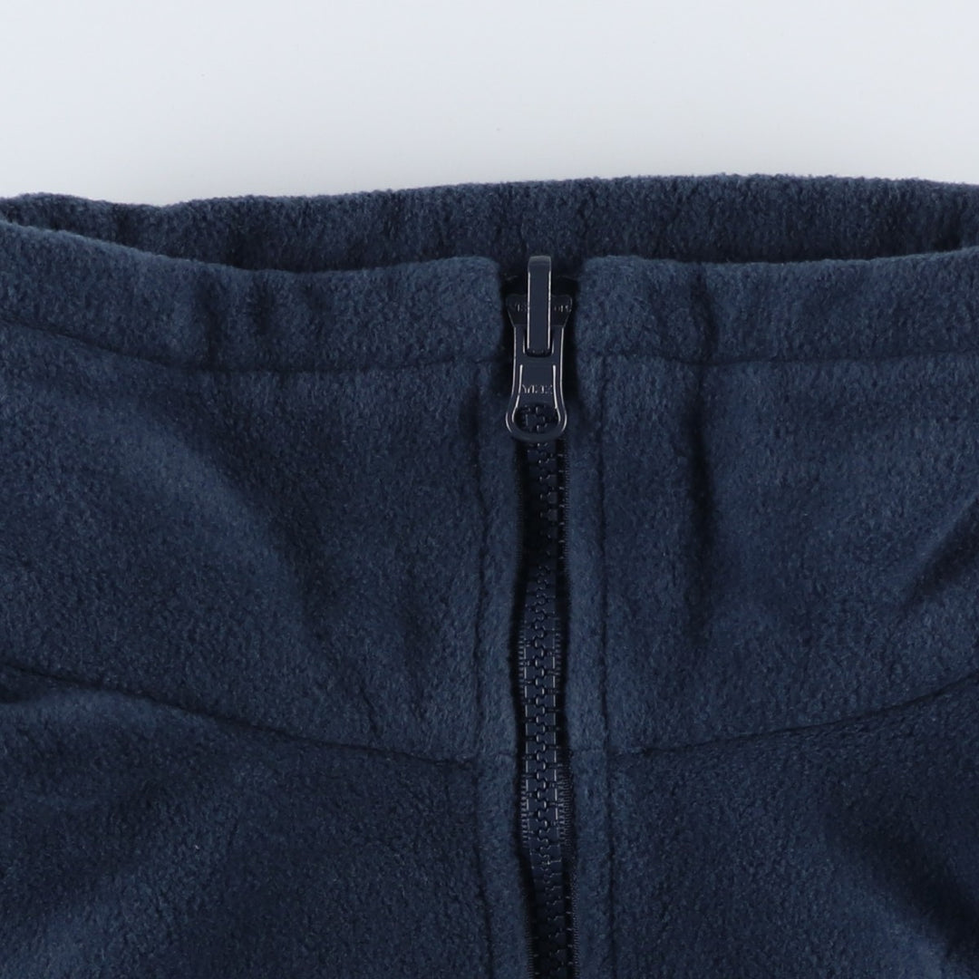 Columbia Vertex Core Interchange Fleece Jacket, Men's Size L polyester navy blue type Vintage Second Hand