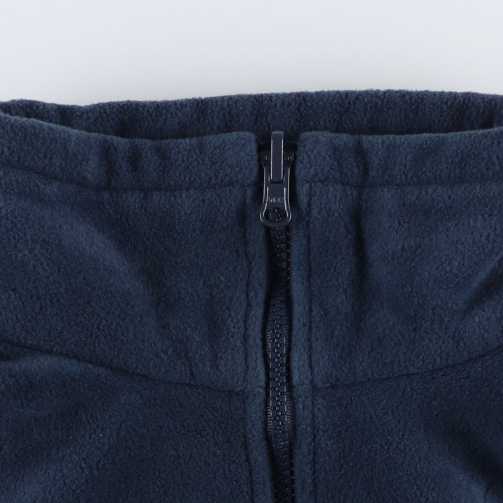 Columbia Vertex Core Interchange Fleece Jacket, Men's Size L polyester navy blue type Vintage Second Hand