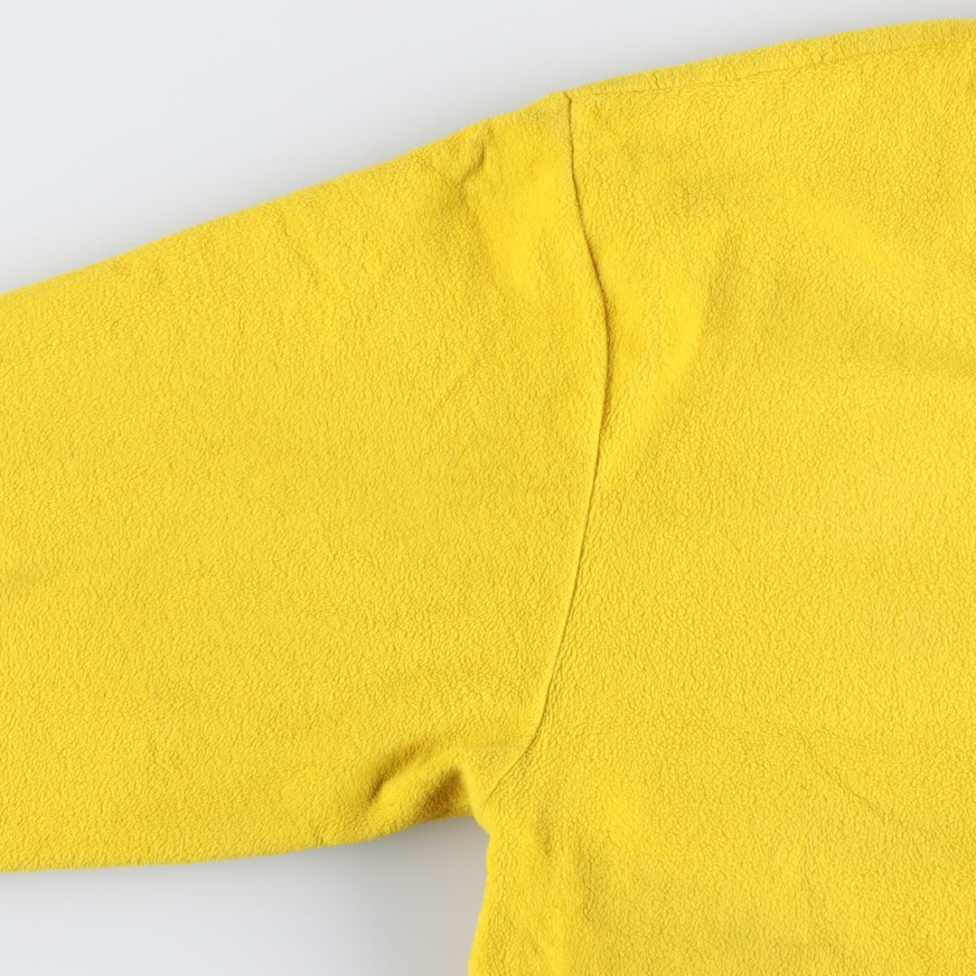Tommy Hilfiger Jeans fleece pullover, men's XL polyester yellow type Vintage Second Hand