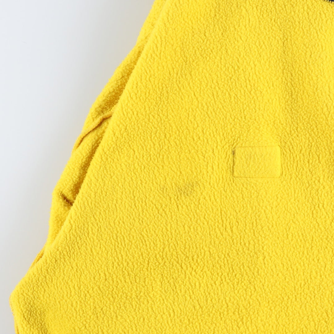 Tommy Hilfiger Jeans fleece pullover, men's XL polyester yellow type Vintage Second Hand