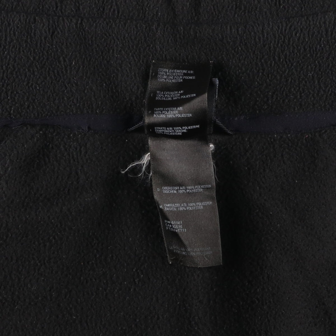 THE NORTH FACE Fleece Jacket, Men's S Size polyester black type Vintage Second Hand