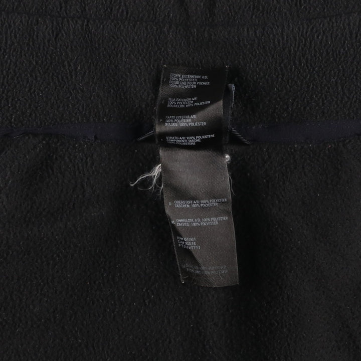 THE NORTH FACE Fleece Jacket, Men's S Size polyester black type Vintage Second Hand