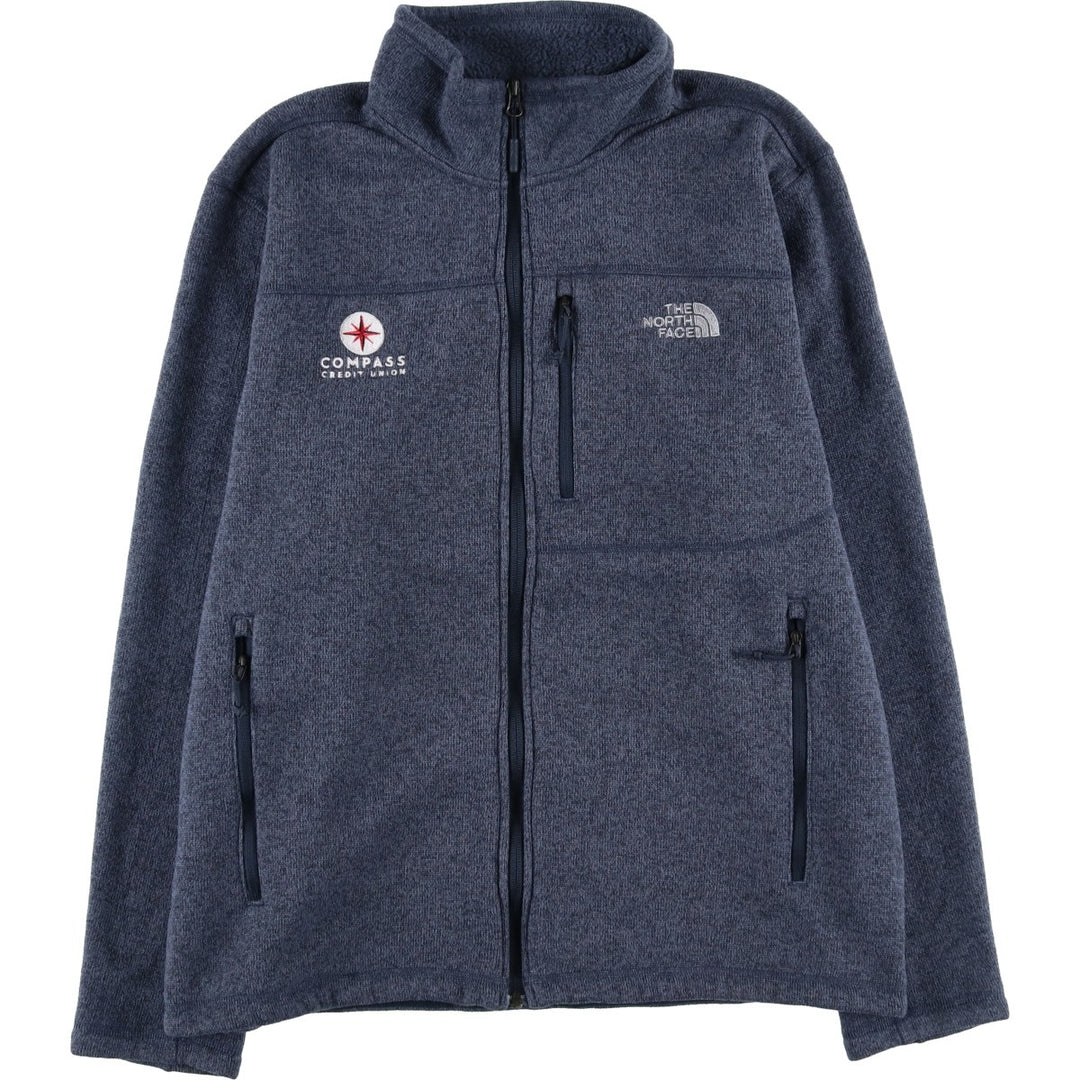 THE NORTH FACE Fleece Jacket Men's XL polyester Blue type light blue Vintage Second Hand