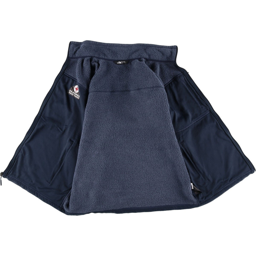 THE NORTH FACE Fleece Jacket Men's XL polyester Blue type light blue Vintage Second Hand