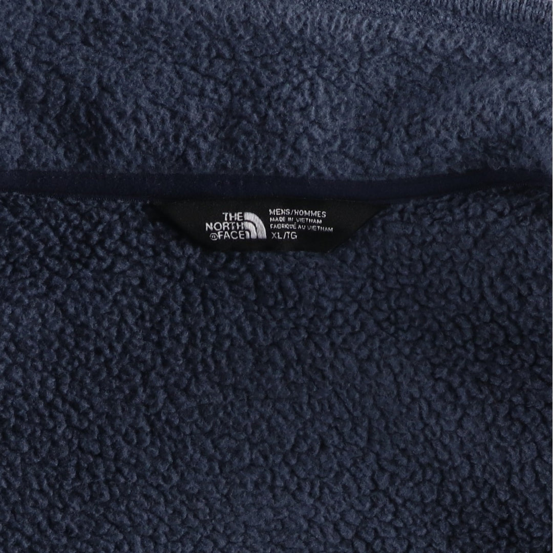 THE NORTH FACE Fleece Jacket Men's XL polyester Blue type light blue Vintage Second Hand