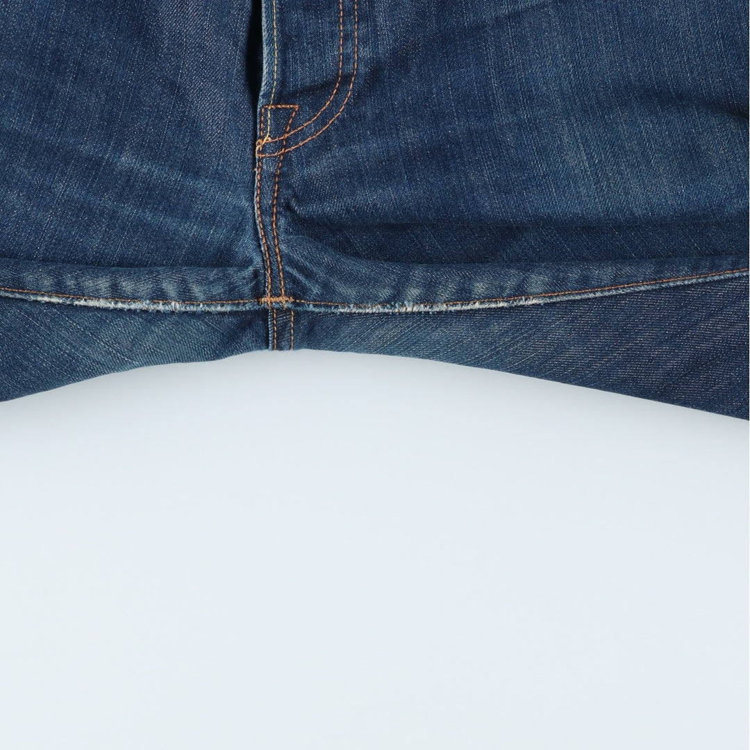 Levi's 501 straight denim pants for men, size W34 cotton blue type Vintage Second Hand