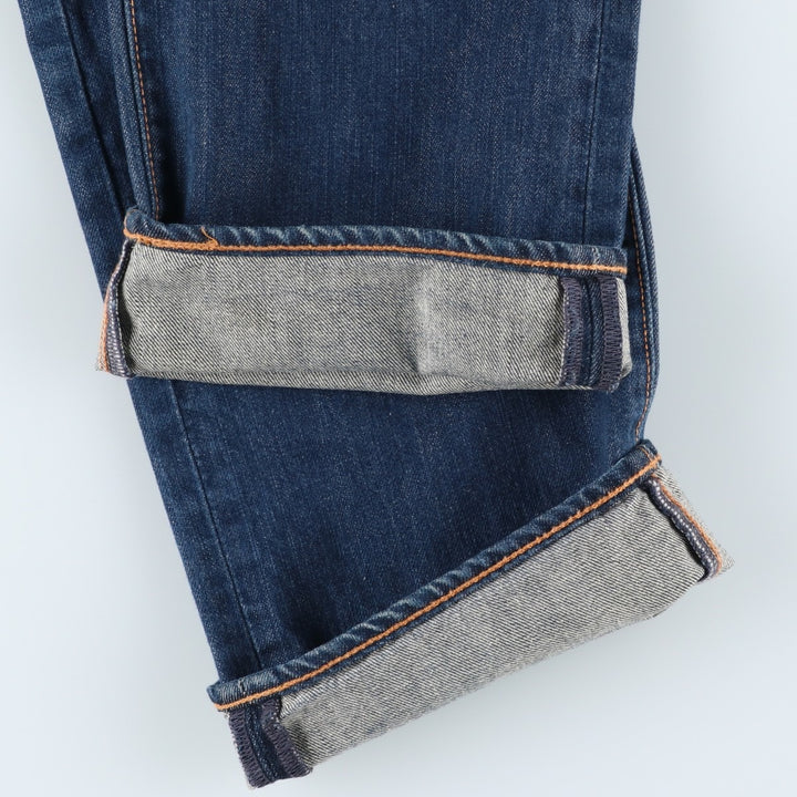 Levi's 501 straight denim pants for men, size W34 cotton blue type Vintage Second Hand