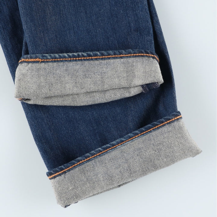 Levi's 501 straight denim pants for men, size W34 cotton blue type Vintage Second Hand
