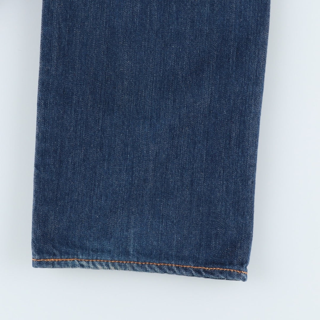 Levi's 501 straight denim pants for men, size W34 cotton blue type Vintage Second Hand