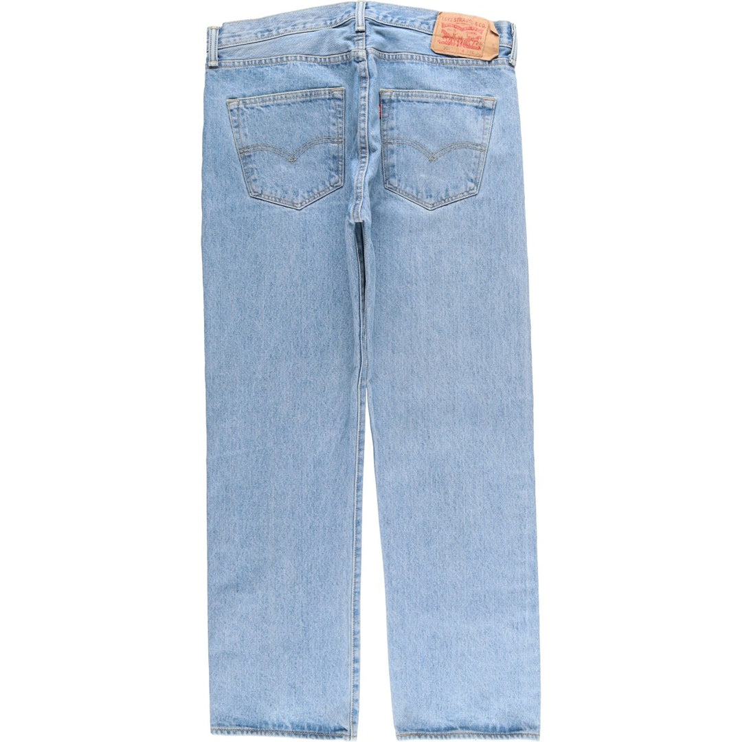 Levi's 501 straight denim pants for men, size W36 cotton blue type Vintage Second Hand