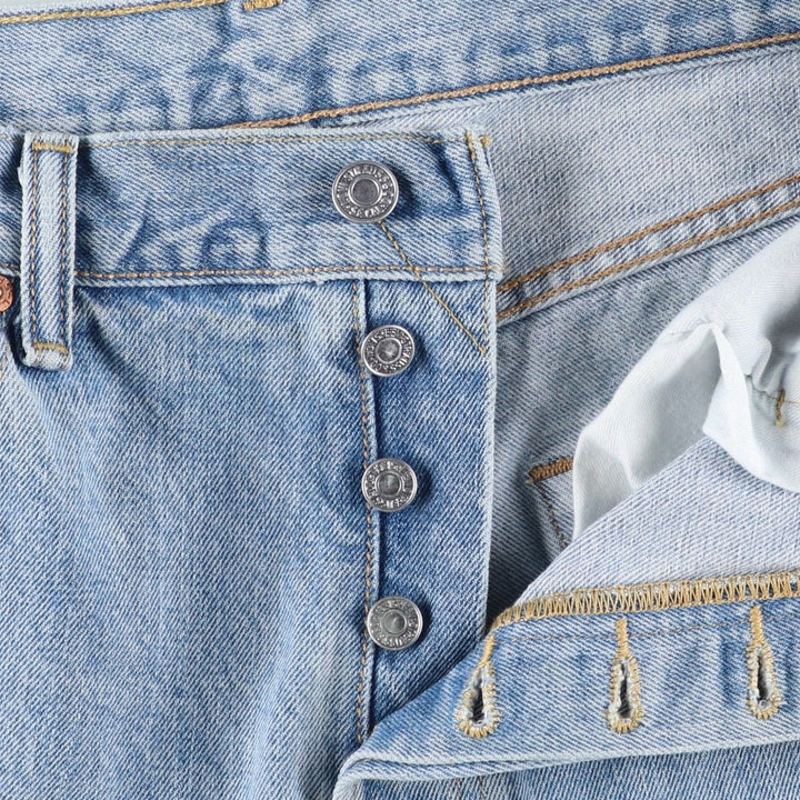 Levi's 501 straight denim pants for men, size W36 cotton blue type Vintage Second Hand