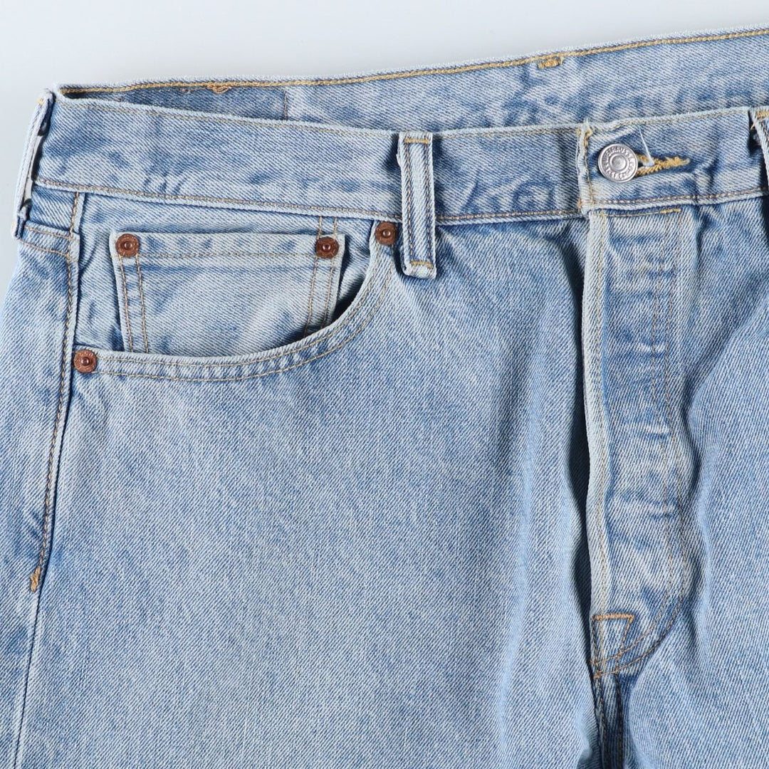 Levi's 501 straight denim pants for men, size W36 cotton blue type Vintage Second Hand