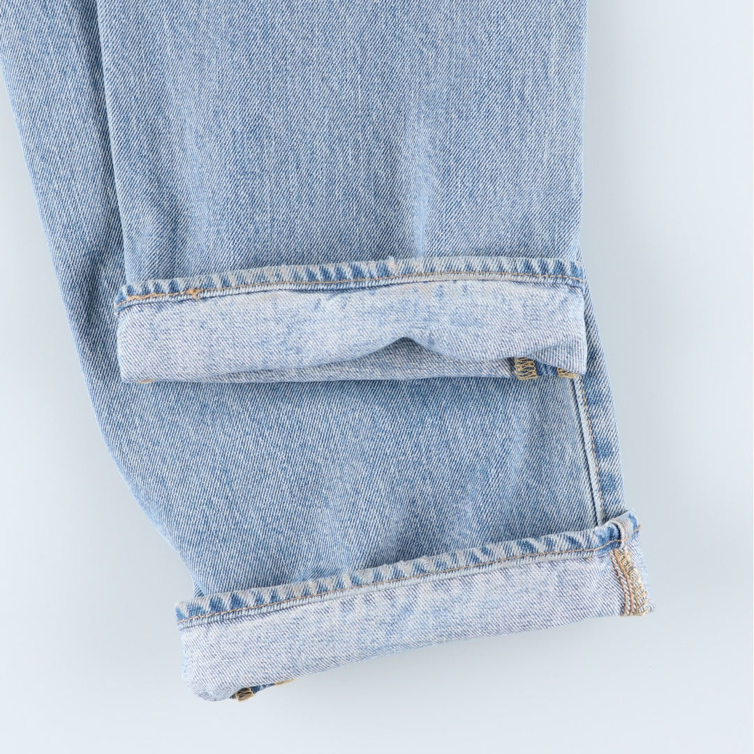 Levi's 501 straight denim pants for men, size W36 cotton blue type Vintage Second Hand