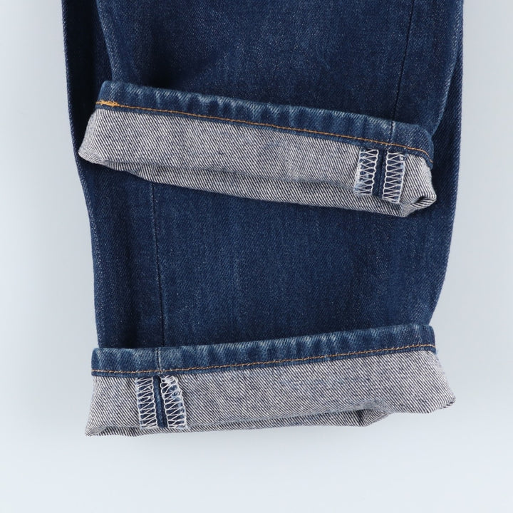 Levi's 501 straight denim pants for men, size W33 cotton blue type Vintage Second Hand