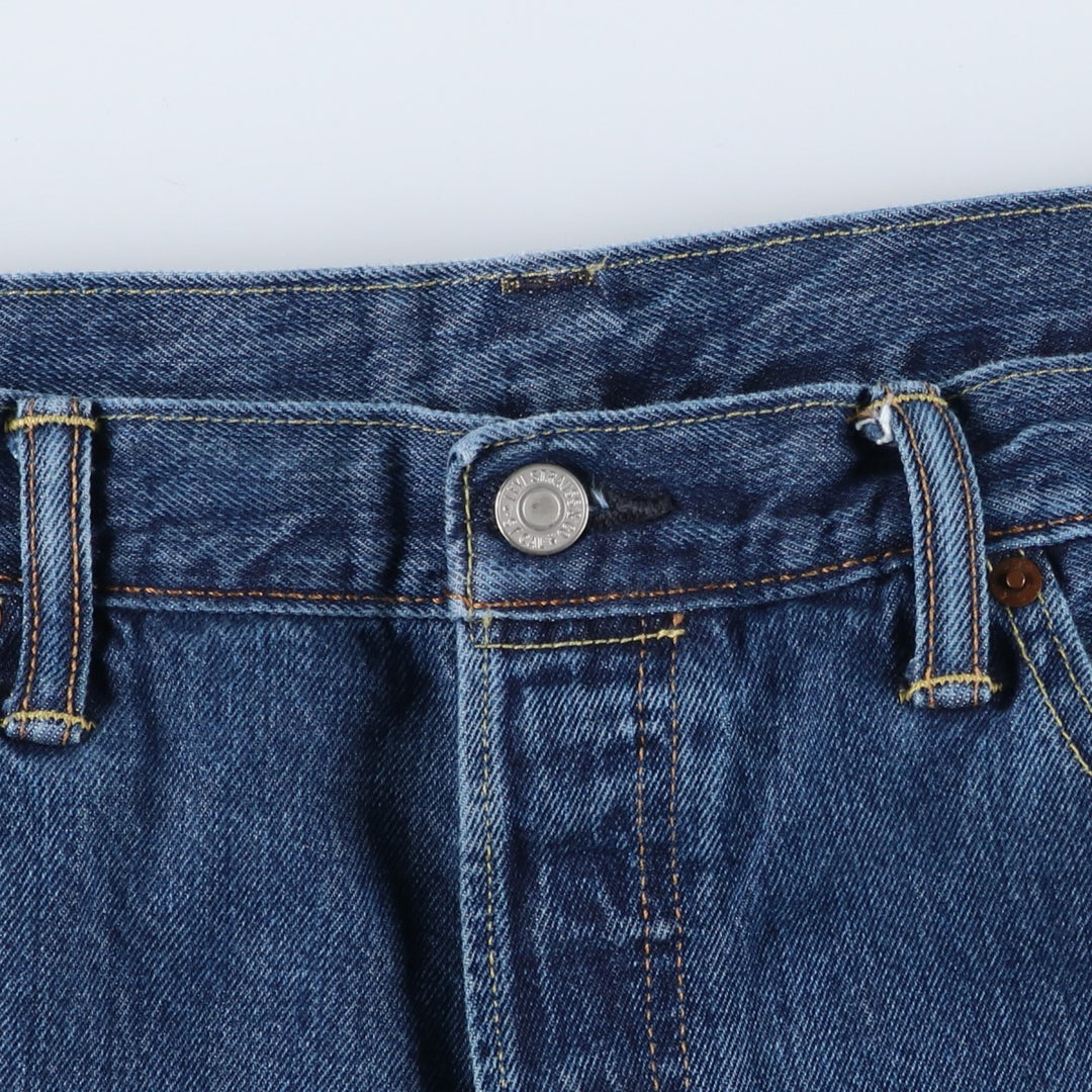 Levi's 501 straight denim pants for men, size W37 cotton blue type Vintage Second Hand