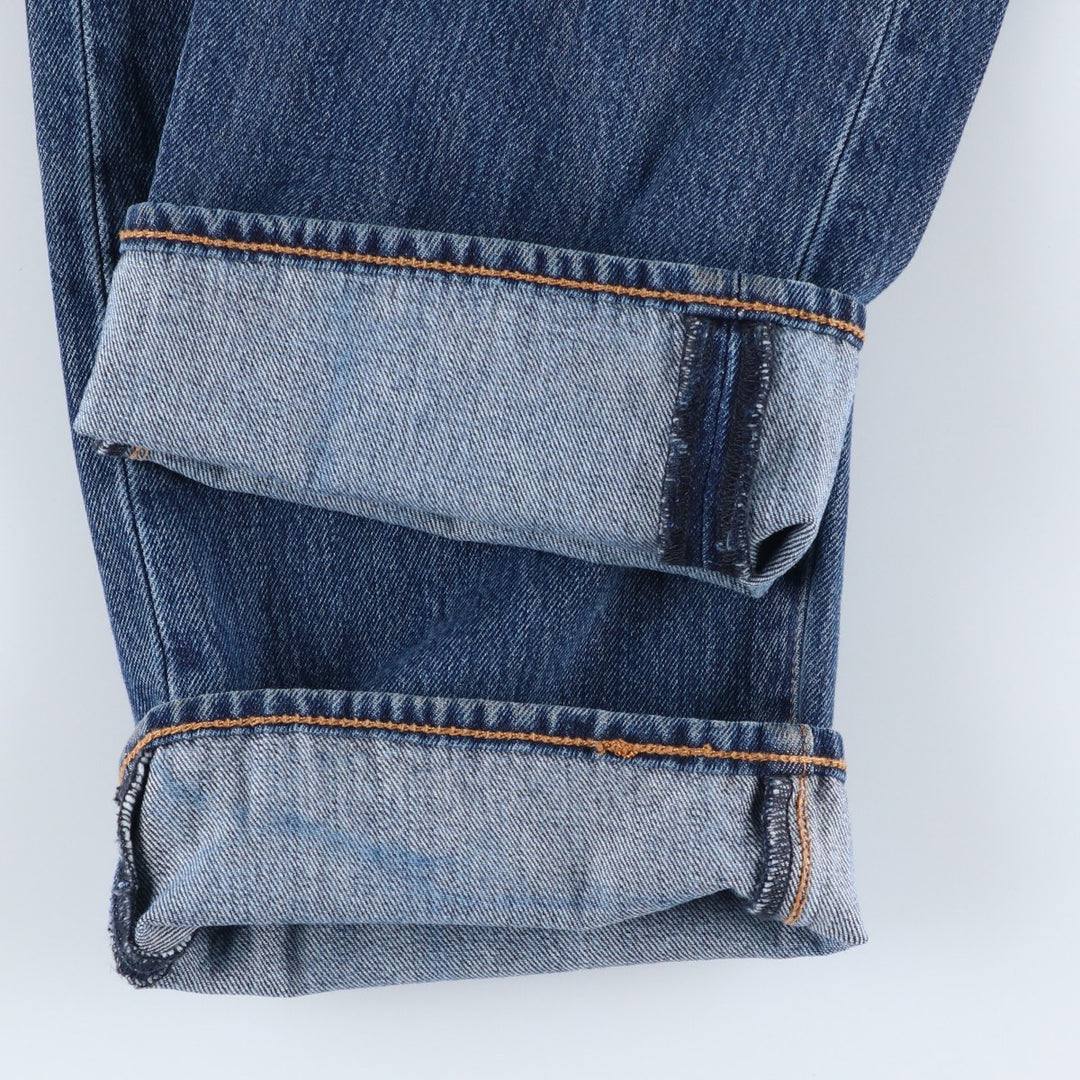 Levi's 501 straight denim pants for men, size W37 cotton blue type Vintage Second Hand